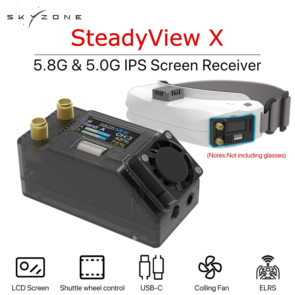 Skyzone Steadyview X Receiver Module - SKYZONE Steadyview X 5/5.8G Modul Penerima