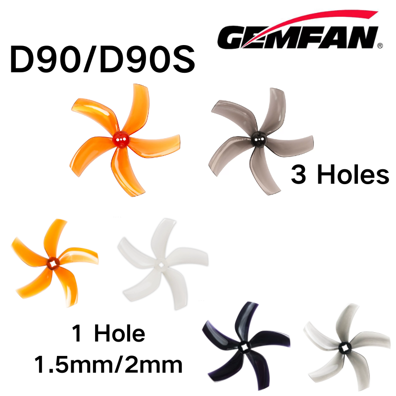 D90 5 Baling-Baling Bilah D90- - Walksnail Avatar Hd Goggles X ulasan dan harga